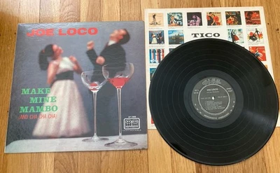 Joe Loco Lp-Make Mine Mambo! Tico LP 1008/1955/Mono! High VG+ Vinyl XLNT Jkt! - Image 1 of 4