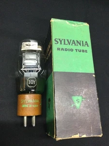 NOS NIB SYLVANIA 10Y (#10) Vintage Verstärker Power Vakuumröhre getestet S.9115 - Bild 1 von 3
