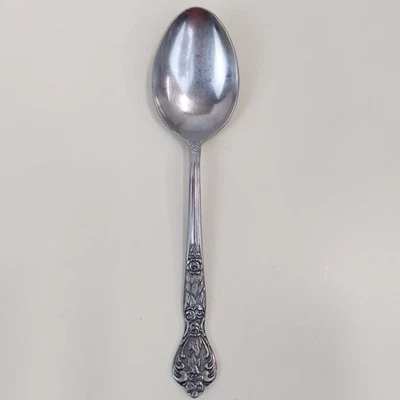 Cuchara para servir de acero inoxidable Versalles con patrón floral de Insi Japón vintage Foto 1 de 4