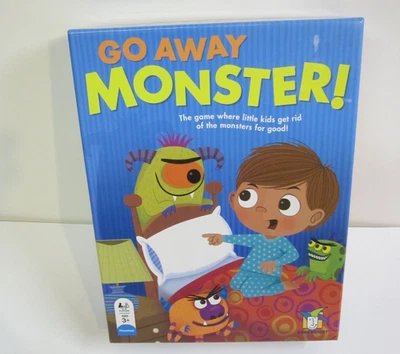 Go Away Monster! Board Game 2016 Gamewright COMPLETE - Image 1 of 4