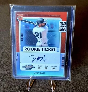 2021 Panini Contenders Optic Baseball Joey Bart 145 Auto RC - Picture 1 of 2