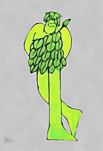 Green Giant "1970 Logo" Original Pop Art Druck - 13 x 19 Poster - Bild 1 von 1