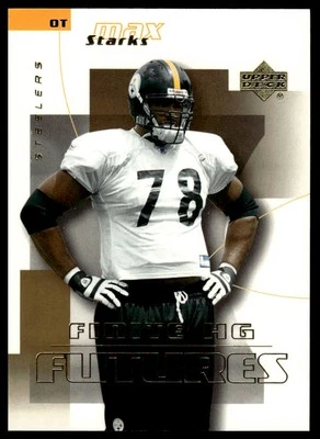 2004 Upper Deck Finite #200 Max Starks #/275 - Image 1 of 2