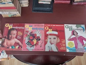 Good Housekeeping Mag 4 Issues 1962 volume 81 Jan to April in  good condition. - Imagen 1 de 1