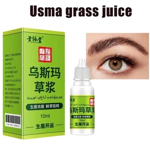 Liquido Nouri shing crescita ciglia cura capelli erba Usma 10 ml - Foto 1 di 8