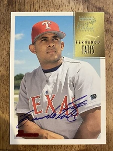 Autógrafo Bowman 1997 # CA77 Fernando Tatis Sr. Senior - Imagen 1 de 10