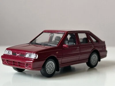Polonez Caro Plus Polish Classic Car Model Brown Diecast Toy 1:43 Scale Welly - Image 1 of 4