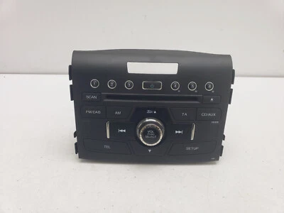 HONDA CRV MK4 RADIO CD PLAYER HEAD UNIT 2013 39100-T1G-G210-M1 - Image 1 of 4