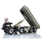 1/14 Lesu 8*8 Rc Hydraulic Dumper Truck Roll On/Off Tipper Radio For  Tgs