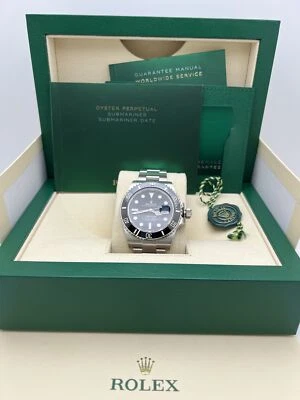 Nuevo Rolex Submariner 126610LN 41mm Acero Inoxidable Cerámica Bisel Caja y Papeles Foto 1 de 4