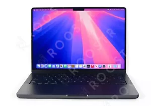 14" Apple MacBook Pro M3 Max 36GB RAM 1TB SSD Late 2023 Space Schwarz - Gut - Bild 1 von 8