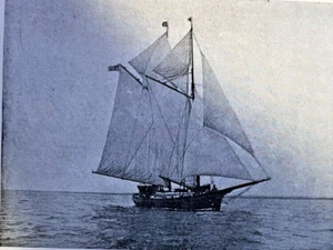 1892 Boats Ships Coast And Inland Yachting illustrated - Picture 1 of 6