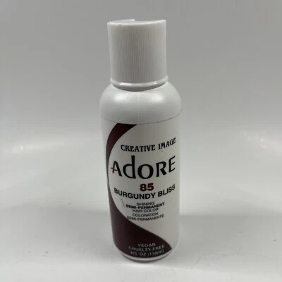 Adore Semi-Permanent Haircolor #085 Burgundy Bliss 4oz NEW - Image 1 of 2