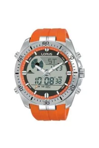 Lorus Analogue Digital Chronograph 46mm 10ATM Watch R2B11AX9 - Picture 1 of 1