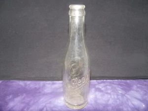 RARO DR. PEPPER LOUISVILLE TRASPARENTE IN RILIEVO. BOTTIGLIA KY POP ANNI 40-50 CIRCA... - Foto 1 di 5