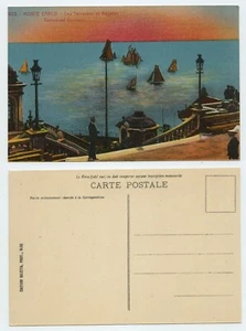122187 - Monte Carlo - Les Terasses et Regates - alte Ansichtskarte - Bild 1 von 1