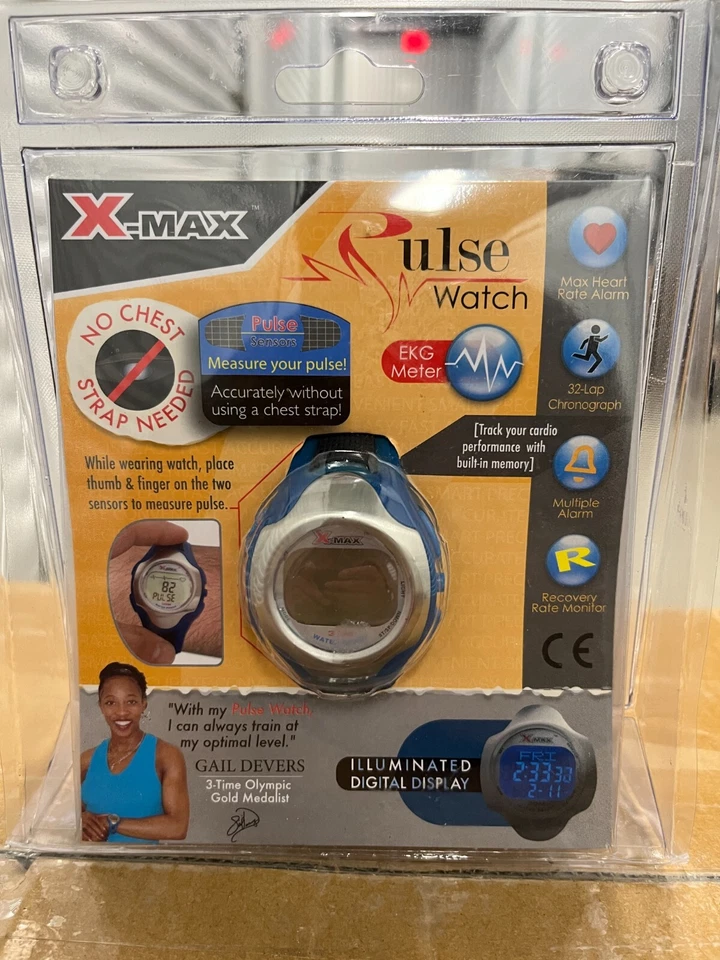 Body Flex X-Max Digital Pulse Watch - Heart Rate Monitor & Fitness Watch - Image 1 of 4