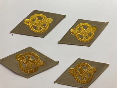 Vintage Original Military WWII Honorable Discharge Ruptured Duck Patch Lot of 4 - Image 1 of 4