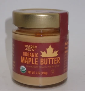 Trader Joe's Organic Maple Butter 7oz Limited Seasonal (for TikTok Maple Latte!) - Picture 1 of 7