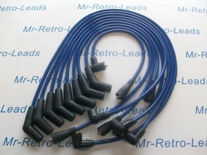 BLUE 8.5MM PERFORMANCE IGNITION LEADS FOR TVR GRIFFITH 500 V8 BUILT TO ORDER - Picture 1 of 4