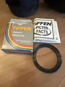 TiFFEN 55-52mm Step-Down Lens Filter Adapter Ring 55mm-52mm Metal 55-52 Stepping - Picture 1 of 2