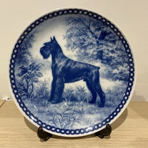 Riesen Schnauzer - Hundeteller Made in Denmark aus feinstem europäischen Porzellan - Bild 1 von 8