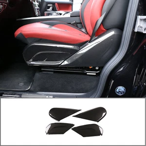 ABS Carbon Look Car Seat Side Panel Cover Trim For Benz G Class W464 2019-2023 - Picture 1 of 13
