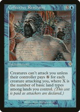 MTG Collective Restraint Invasion Magic the Gathering