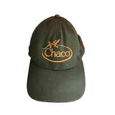 Chaco Trucker Hat Logo Green Outdoor Adventure Hiking Lizard Mesh Snap Back Cap