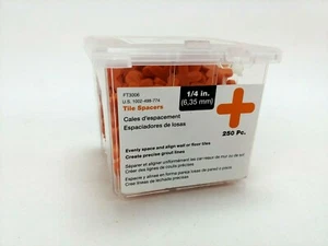 RIDGID 1/4 pulg. Espaciadores (paquete de 250 con caja resellable) - Imagen 1 de 7