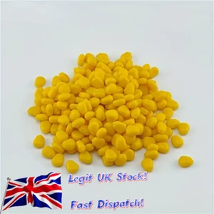 100x Imitation SINKING Artificial Corn Sweetcorn Carp & Coarse Fishing Bait - Picture 1 of 3