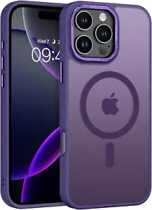 Mag Safe Case for iPhone 16 Pro Max Magnetic Heavy Duty Shockproof Phone Cover - Picture 1 of 11