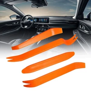 4 PIEZAS KIT DE HERRAMIENTAS DE ELIMINACIÓN DE AJUSTE DE COCHE PANEL PUERTA PALANCA TABLERO INTERIOR CLIP PLÁSTICO - Imagen 1 de 1