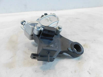 Harley Sportster 883 & 1200 Silver Rear Foot Brake Disc Caliper w/Bracket - Image 1 of 4