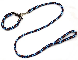 Hundeleine + Hundehalsband Afrika Führleine 1-3m mit Hs und Hundehalsband S-XL - Bild 1 von 4