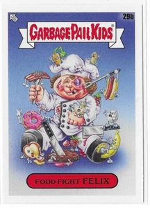 2021 Mülleimer Kinder GPK Topps Lebensmittelkampf Lebensmittelkampf Felix 29b - Bild 1 von 2
