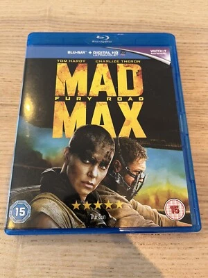 Mad Max: Fury Road (Blu-ray, 2015, Tom Hardy, Excellent Condition) - Image 1 of 4