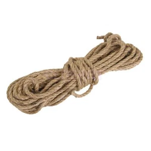 6 mm 1/4 Zoll Jute Sisalseil Spulen Garten Deck Haustier Spielzeug Katze Kratzbaum Kotflügel - Bild 1 von 1