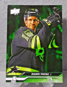 2023-24 Upper Deck Series 1 Radek Faksa Base Card #59 Stars