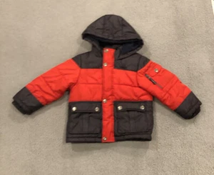 oshkosh b'gosh Parka Jacket Boys 4 Multicolored Snow Pockets - Picture 1 of 16