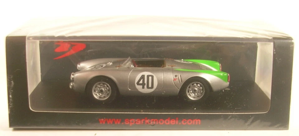 Porsche 550 No.40 24H Lemans 1954 ( R. From Frankenberg - Helmet Glöckler) 1:43 - Image 1 of 1