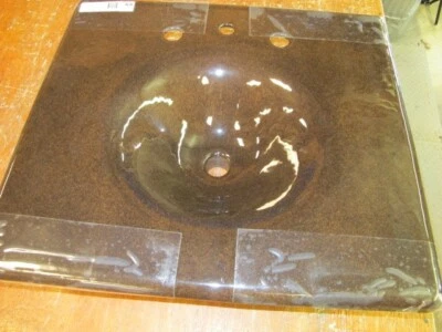 KOHLER K-3048-8-KA HIERRO FUNDIDO UNA PIEZA LAVABO BAÑO FREGADERO NEGRO 'n TAN PRECIO DE VENTA SUGERIDO POR EL FABRICANTE $1499 Foto 1 de 4