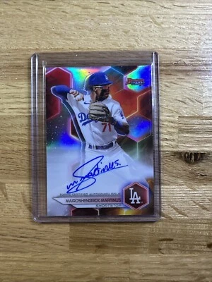 2023 Bowman's Best Mairoshendrick Martinus Refractor AUTO #B23-MM - Dodgers - Image 1 of 2