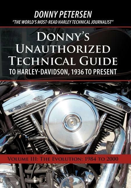 Donny's Technical Guide to Harley Davidson Vol 3~The Evolution 1984-2000~¡NUEVO HC! Foto 1 de 1