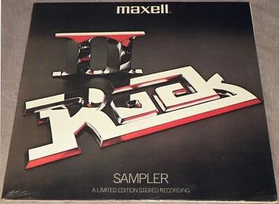 V/A MAXELL ROCK II SAMPLER NEW SEALED 1980 LTD GF Vinyl LP STYX OUTLAWS TRIUMPH - Image 1 of 2