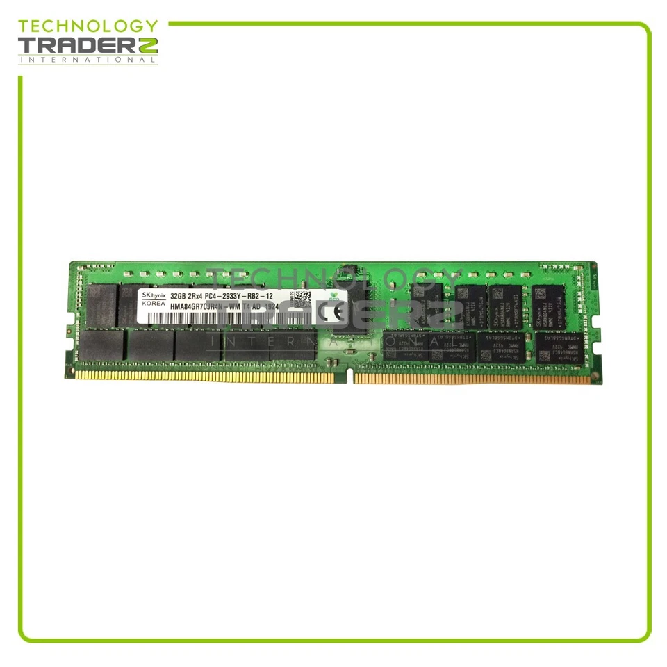 HMA84GR7CJR4N-WM Hynix 32GB PC4-23400 DDR4-2933MHz ECC REG Dual Rank Memory - Image 1 of 1