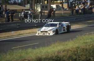 LANCIA BETA MONTECARLO 65 LE MANS 1981 DIAPOSITIVA FOTOGRAFICA 35MM EDDIE CHEEVER ALBORETO - Foto 1 di 1