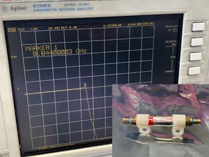 TIEFPASSFILTER 8,8 GHz LOSS 0 db L-2286 - Bild 1 von 4