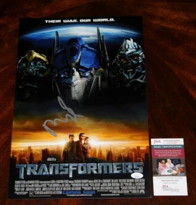 DIREKTOR MICHAEL BAY SIGNIERT TRANSFORMERS 12 X 18 FILMPOSTER JSA ECHTHEITSZERTIFIKAT!!! - Bild 1 von 2