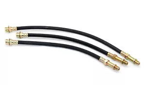 Chevy Belair 150 210 Del Ray Nomad Townsman Brake Hose Front Rear Set 55 56 57 - Picture 1 of 3